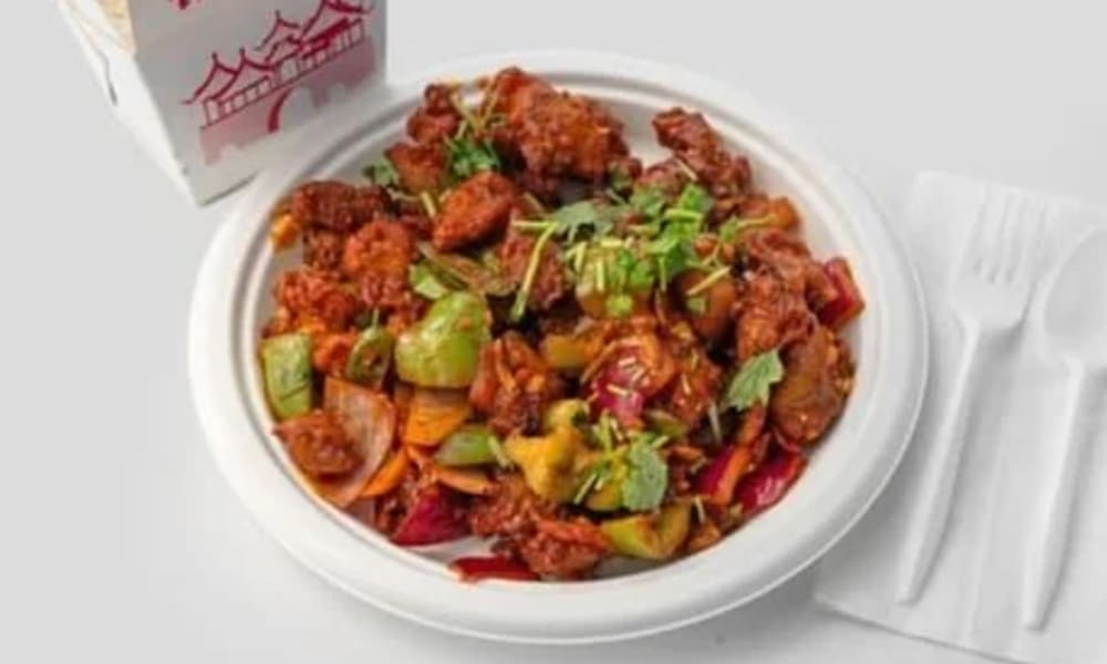 Chicken Chilli with Rice
