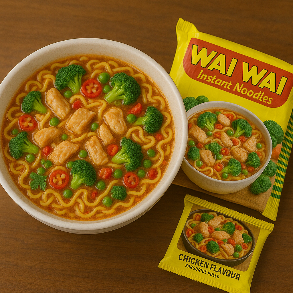 Chicken Wai Wai Soup