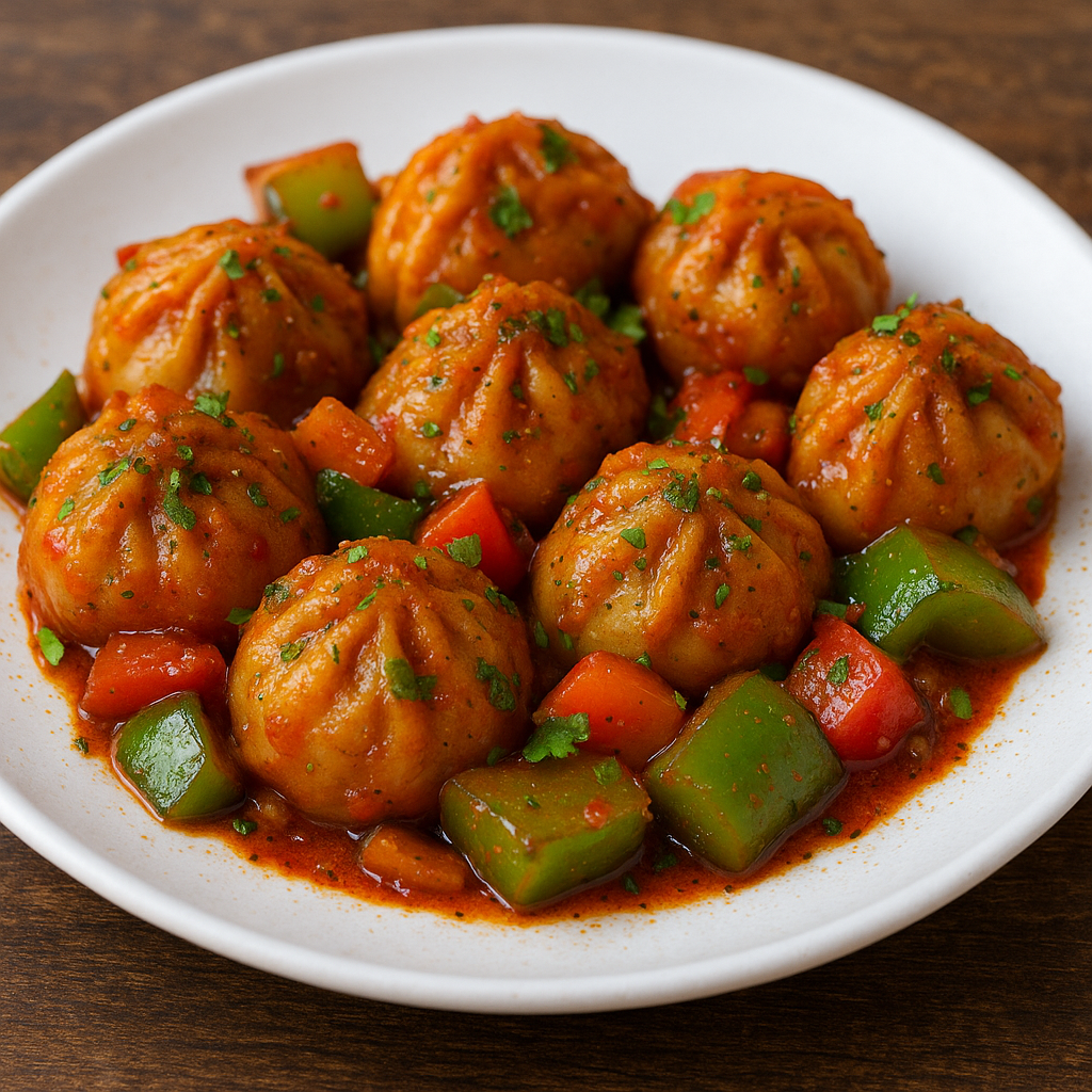 Veg Chili Momo
